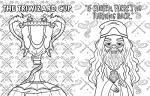 Harry Potter Magical Games Coloring Book