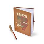 Harry Potter Quidditch Seeker Journal with Broom Pen