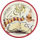 Harry Potter 9" Round Dinner Plates - Set of 8