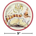 Harry Potter 9" Round Dinner Plates - Set of 8
