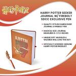 Harry Potter Quidditch Seeker Journal with Broom Pen