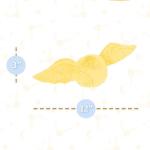 Harry Potter Golden Snitch Plush Stuffed Animal