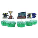 Harry Potter Quidditch Cake Toppers - 30 Pack