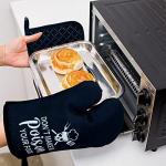 Funny Don't Make Me Poison Your Food Oven Mitts