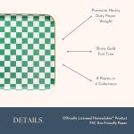 Harry Potter Honeydukes Gold Foil Checker Plates