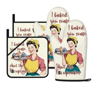 Funny Harry Potter Oven Mitts for Cooking Fun