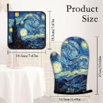 Harry Potter Starry Night Oven Mitts Set
