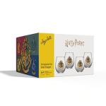 Harry Potter Hogwarts Stemless Drinking Glasses Set