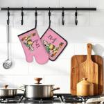 Funny Harry Potter Oven Mitts and Pot Holder Set