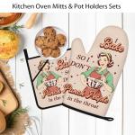 Funny Harry Potter Oven Mitts and Pot Holders