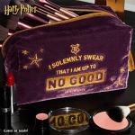 Harry Potter Velvet Makeup Bag with Hogwarts Design