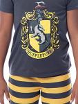 Hufflepuff House Crest Pajama Set for Girls