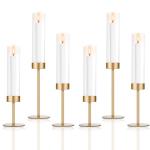 Gold Candle Holders Set for Magical Occasions