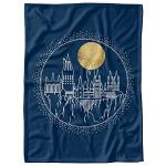 Harry Potter Hogwarts Full Moon Baby Blanket