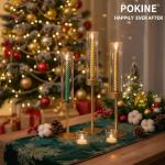 Gold Candle Holders Set for Magical Occasions