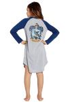 Ravenclaw Harry Potter Girl's Long Sleeve Nightgown