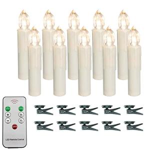 Flameless LED Taper Candles for Harry Potter Decor