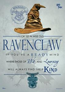Ravenclaw Hogwarts Sorting Hat Wall Art