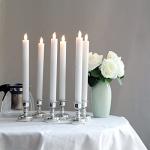 Flameless LED Window Candles with Remote Timer