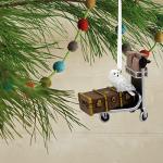 Harry Potter Trolley Cart with Hedwig Ornament