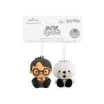 Harry Potter and Hedwig Magnetic Christmas Ornaments Set