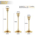 Gold Taper Candlestick Holders for Any Occasion