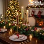 Gold Candle Holders Set for Magical Occasions