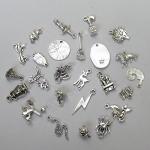Harry Potter Antiqued Silver Charms - 25 Piece Set