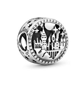 Sterling Silver Wizard School Charm for Harry Potter