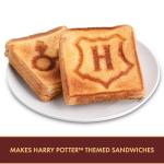 Harry Potter Dual Sandwich Maker with Hogwarts Crest