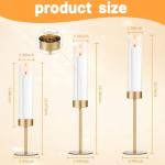 Gold Candle Holders Set for Magical Occasions