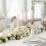 Gold Candle Holders Set of 3 for Decor