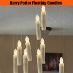 Flameless LED Taper Candles for Harry Potter Decor