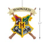 Harry Potter Hogwarts Crest Christmas Ornament