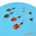 Harry Potter Earrings Set with Charms for Girls