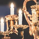 Flameless LED Taper Candles for Harry Potter Decor