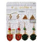 Harry Potter Earrings Set with Charms for Girls