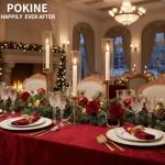 Gold Candle Holders Set of 3 for Decor