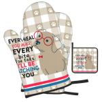 Harry Potter Dog Oven Mitts and Pot Holders Set