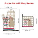 Harry Potter Dog Oven Mitts and Pot Holders Set