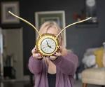 Harry Potter Golden Snitch Desk Clock Replica