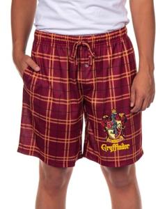 Gryffindor Crest Men’s Pajama Lounge Shorts