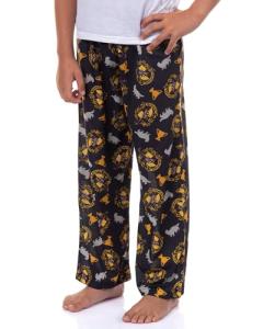 Hufflepuff Harry Potter Boys' House Crest Pajama Pants