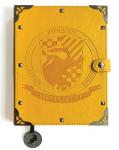 Hufflepuff Foil Accent Vegan Leather Notebook