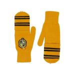 Hufflepuff Fingerless Gloves with Mitten Cover