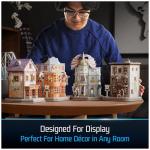 4D Diagon Alley 3D Model Kit with 4 Buildings