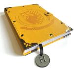 Hufflepuff Foil Accent Vegan Leather Notebook