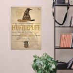 Hufflepuff Hogwarts Sorting Hat Wall Art 17” x 24”
