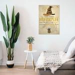 Hufflepuff Hogwarts Sorting Hat Wall Art 17” x 24”