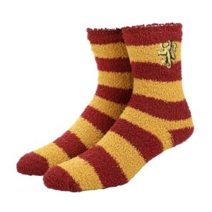 Gryffindor Lion Striped Crew Socks for Adults